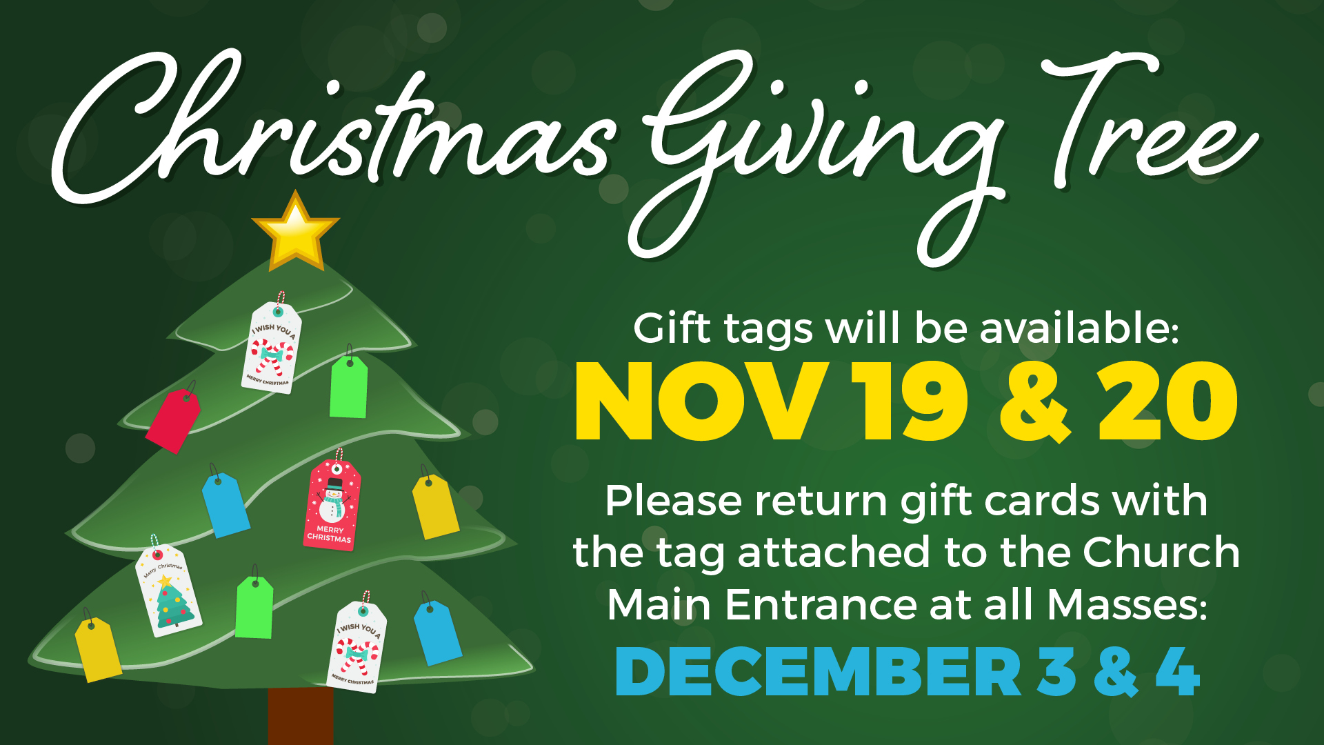 Christmas Giving Tree OLGC