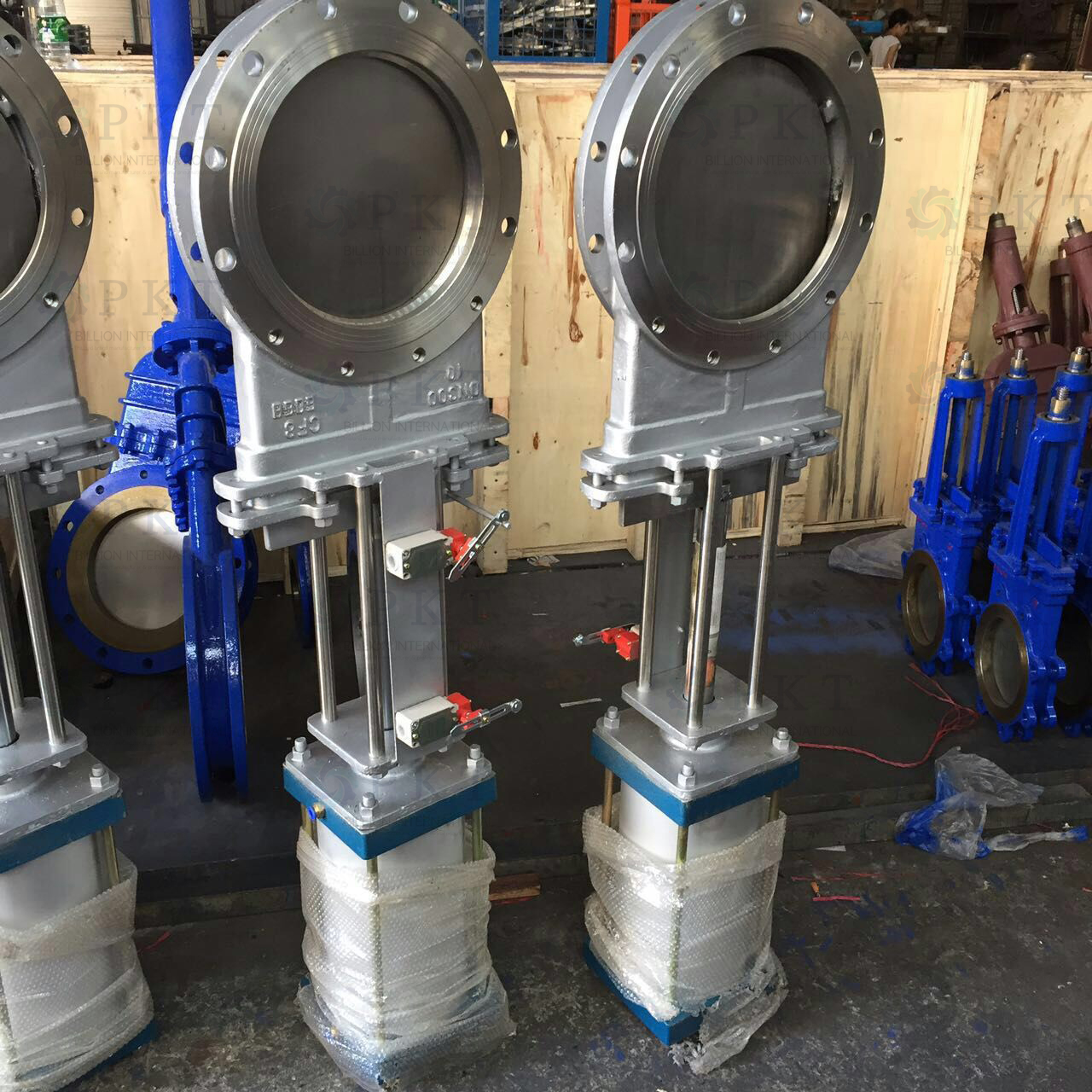 Knife gate valve Slide gate valve วาล์วอุตสาหกรรม