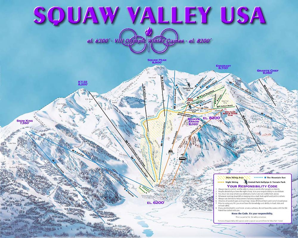 Palisades Tahoe Olympic Valley (Squaw Valley)