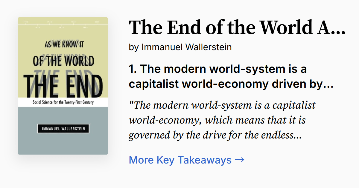 The End of the World As We Know It Summary, Audio, Quotes, FAQ