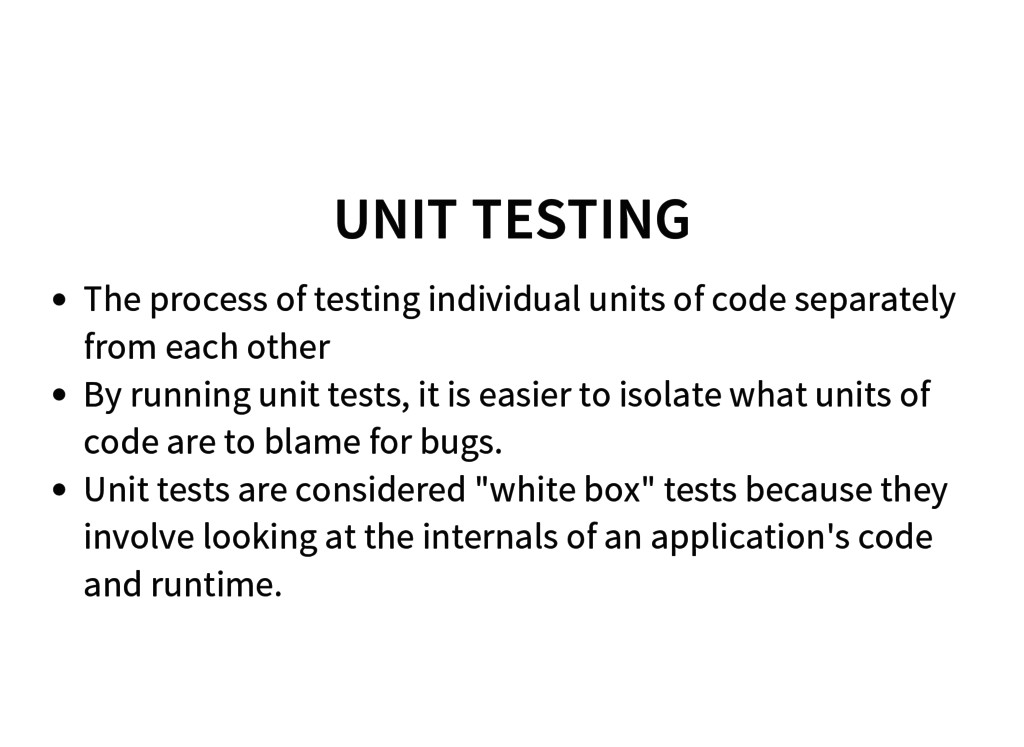 Software Testing Speaker Deck