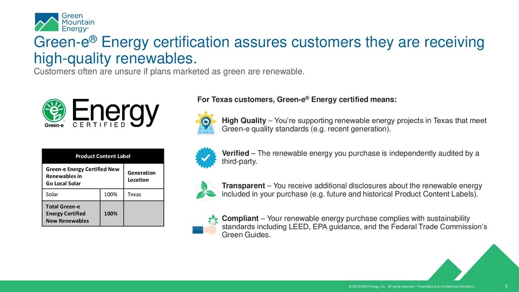 Case Studies Renewable Energy and Greene Certification Featuring DTE