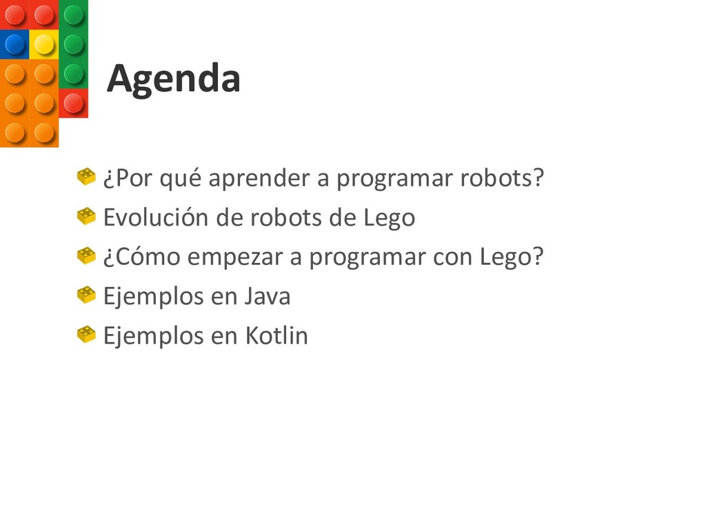 Programando Robots de Lego con Java y Kotlin Speaker Deck
