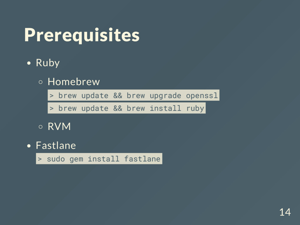 Supercharged App Deployment using Fastlane Speaker Deck