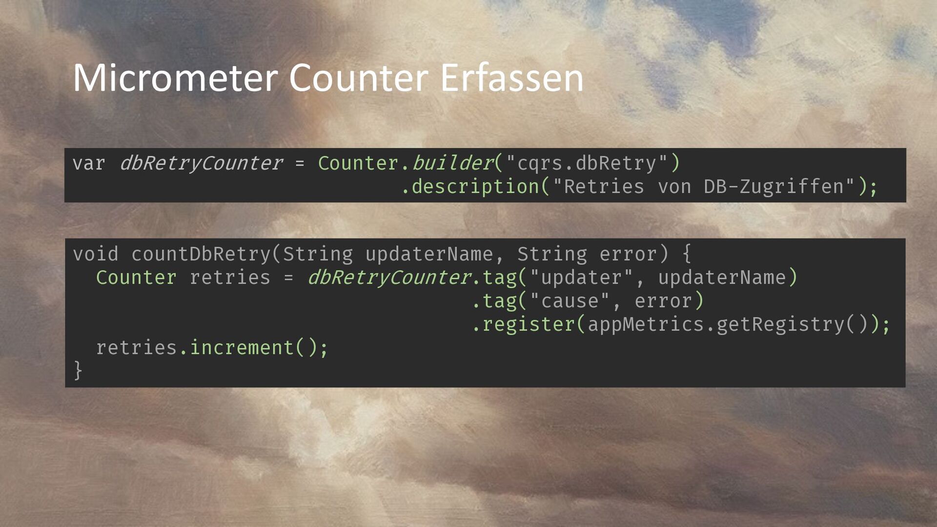 Application Metrics with Prometheus Speaker Deck