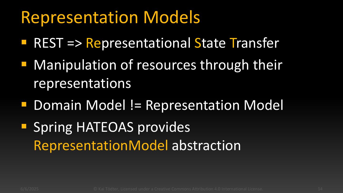 JSONAPI for Spring HATEOAS Speaker Deck