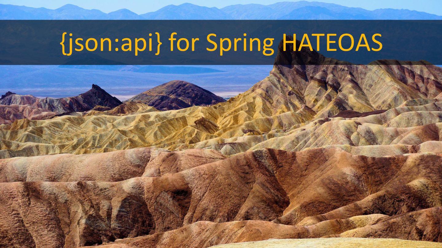 JSONAPI for Spring HATEOAS Speaker Deck