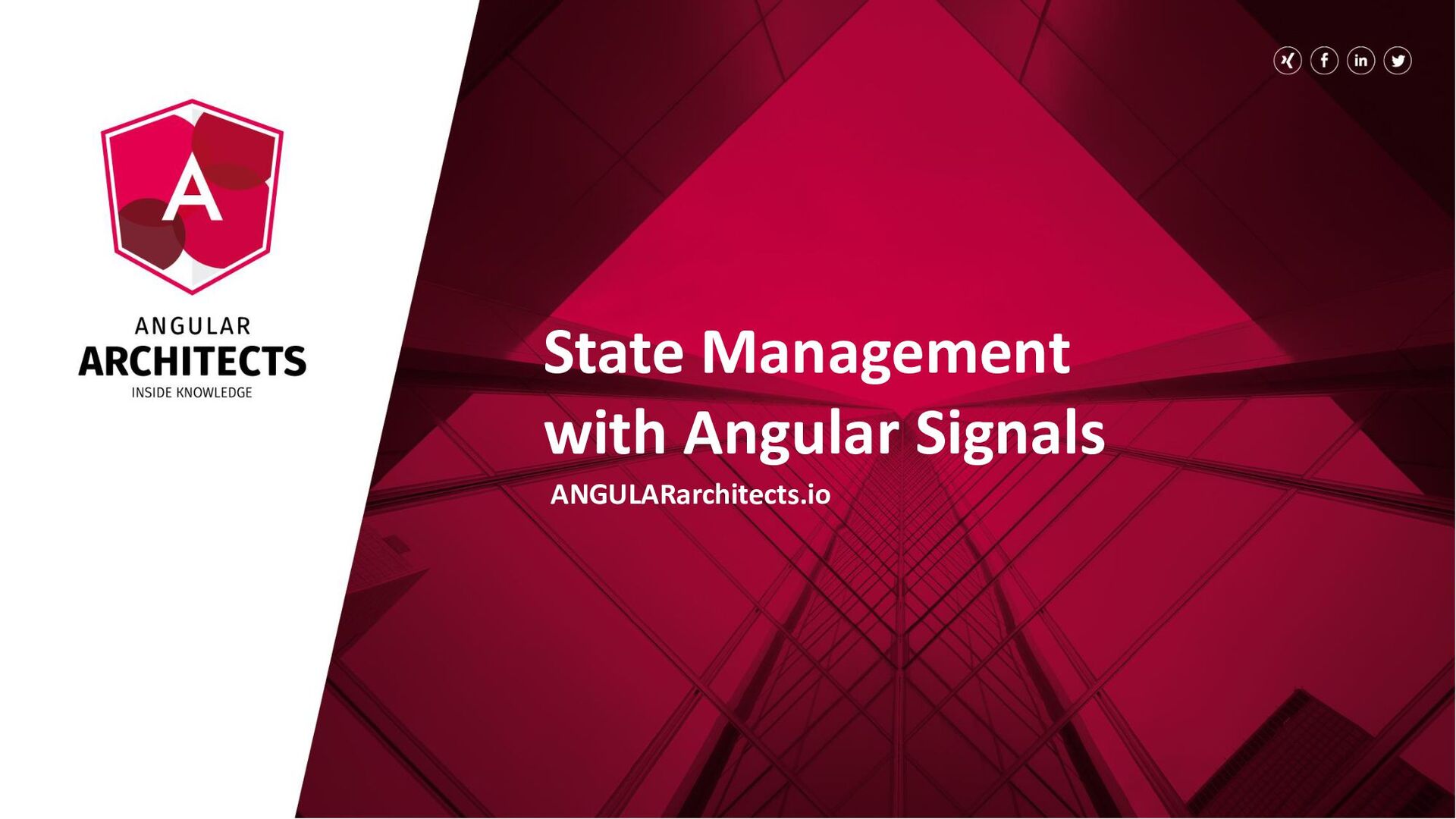 State Management with Angular Signals Inaugural Online Meetup 10/2023