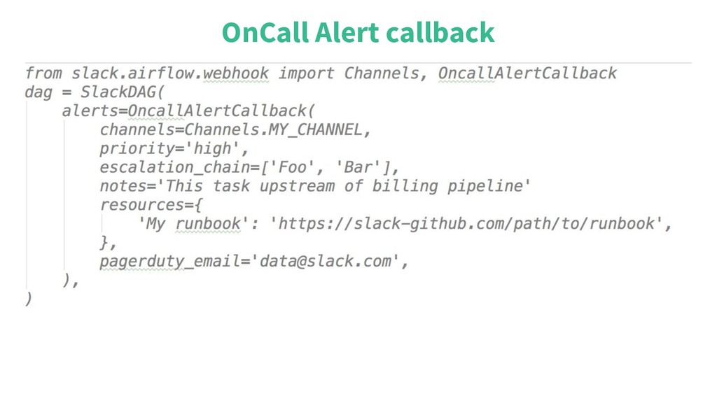 Operating Data Pipeline with Airflow Slack Speaker Deck