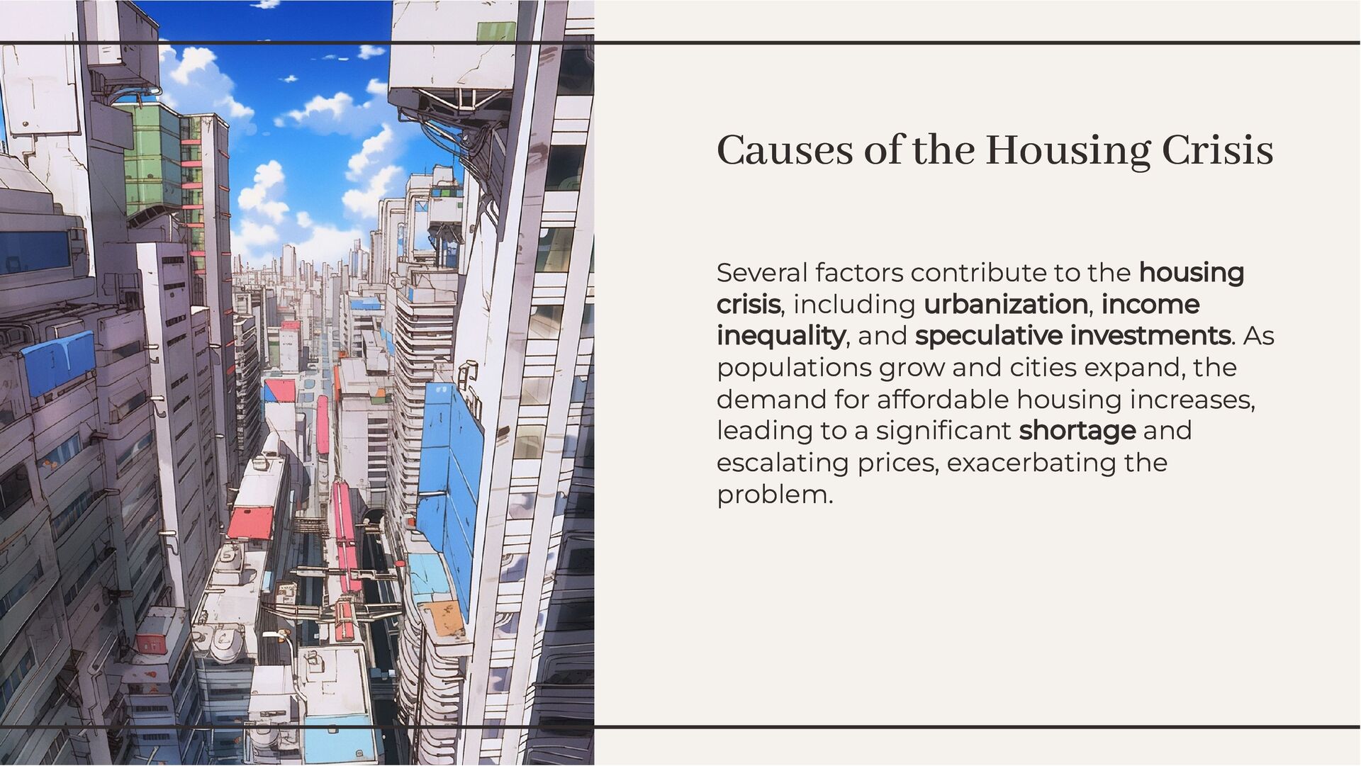 Global Housing Crisis Speaker Deck