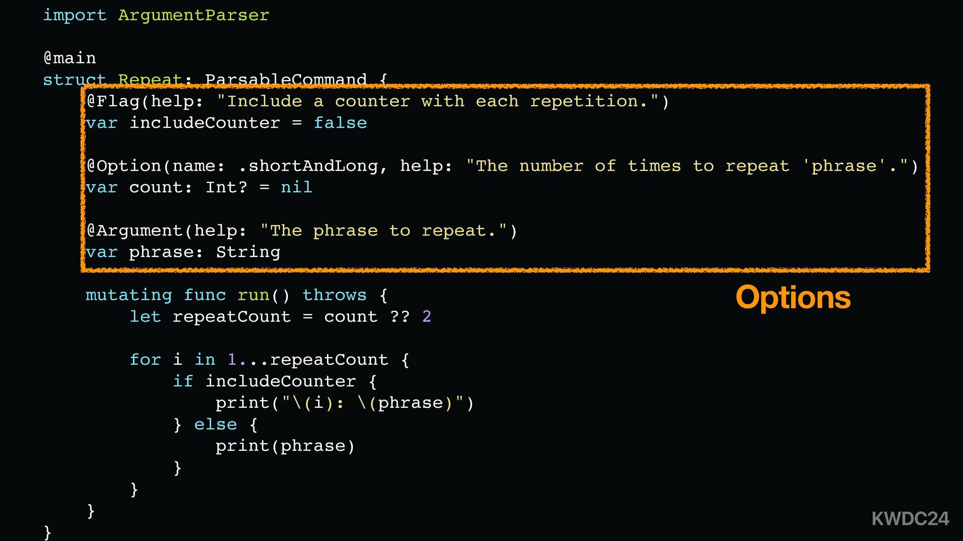 Creating Intuitive Developer Tool in Swift Speaker Deck