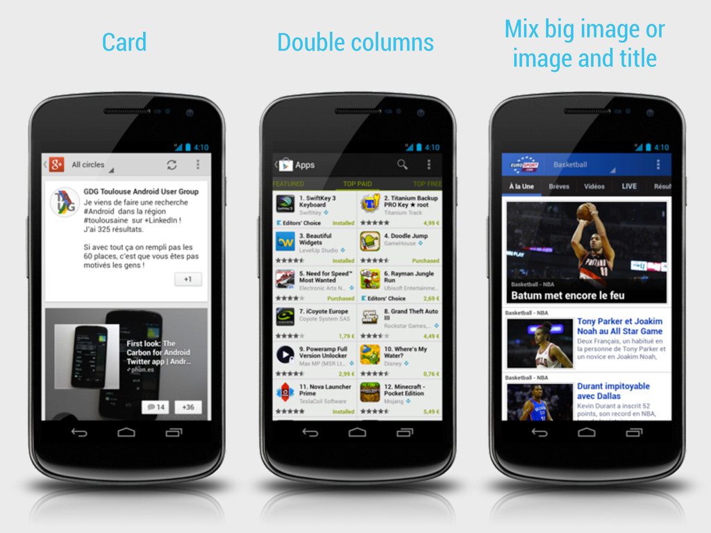 Android UI Design Pattern in practice (English version) Speaker Deck