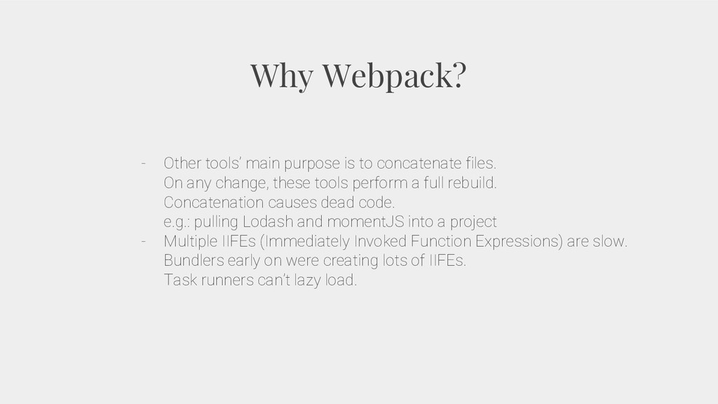 FrontEnd build tools pack Speaker Deck
