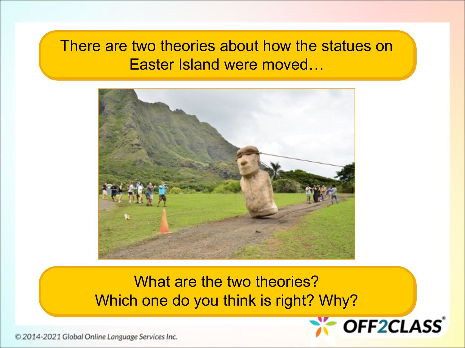 The Mystery Of Easter Island (Rui Napa) ESL Lesson Plan Speaker Deck