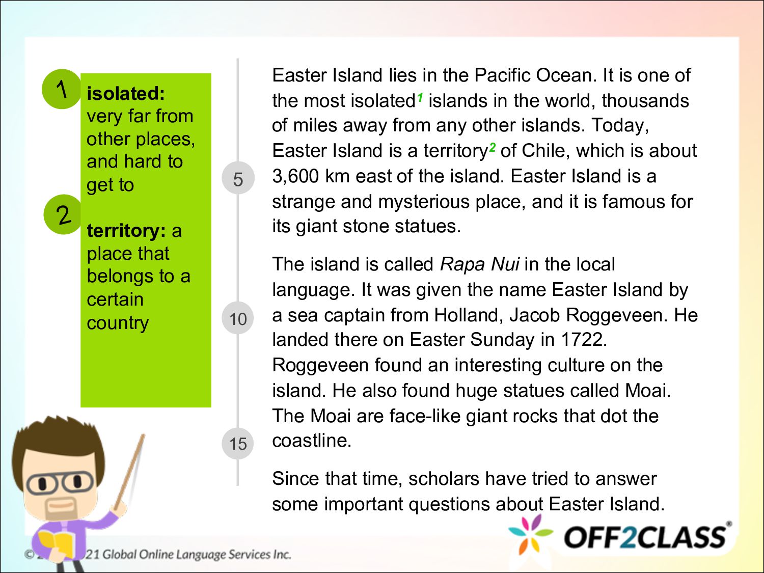 The Mystery Of Easter Island (Rui Napa) ESL Lesson Plan Speaker Deck