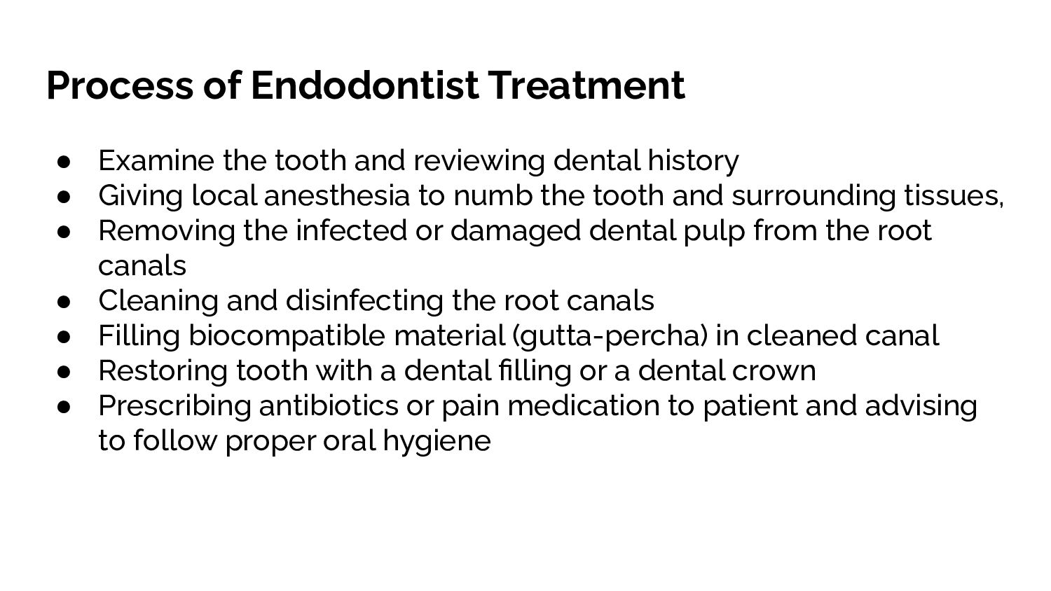 Introduction to Endodontics Speaker Deck