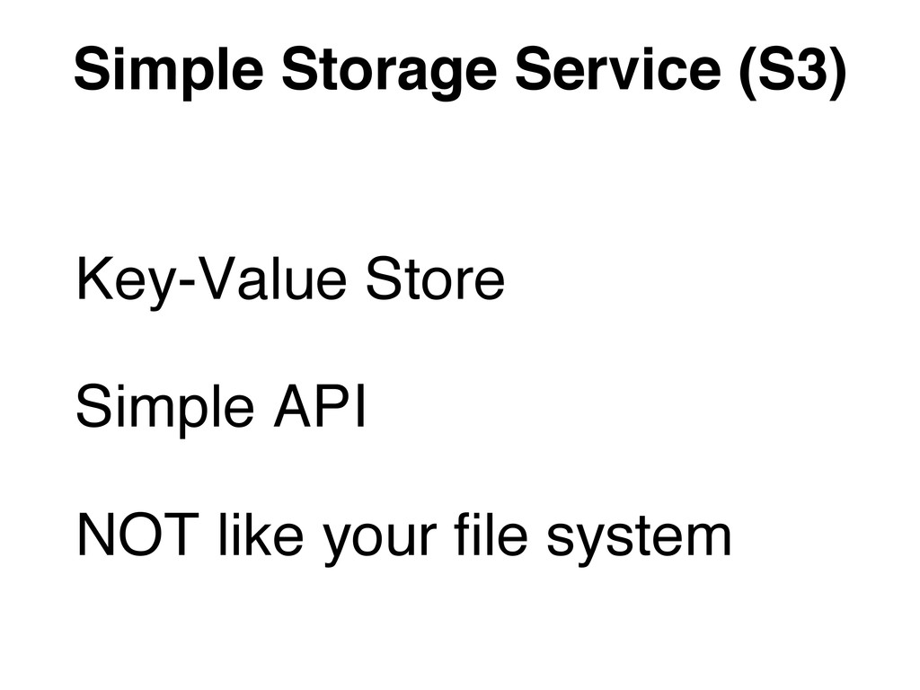 Introduction to Amazon  Services Speaker Deck