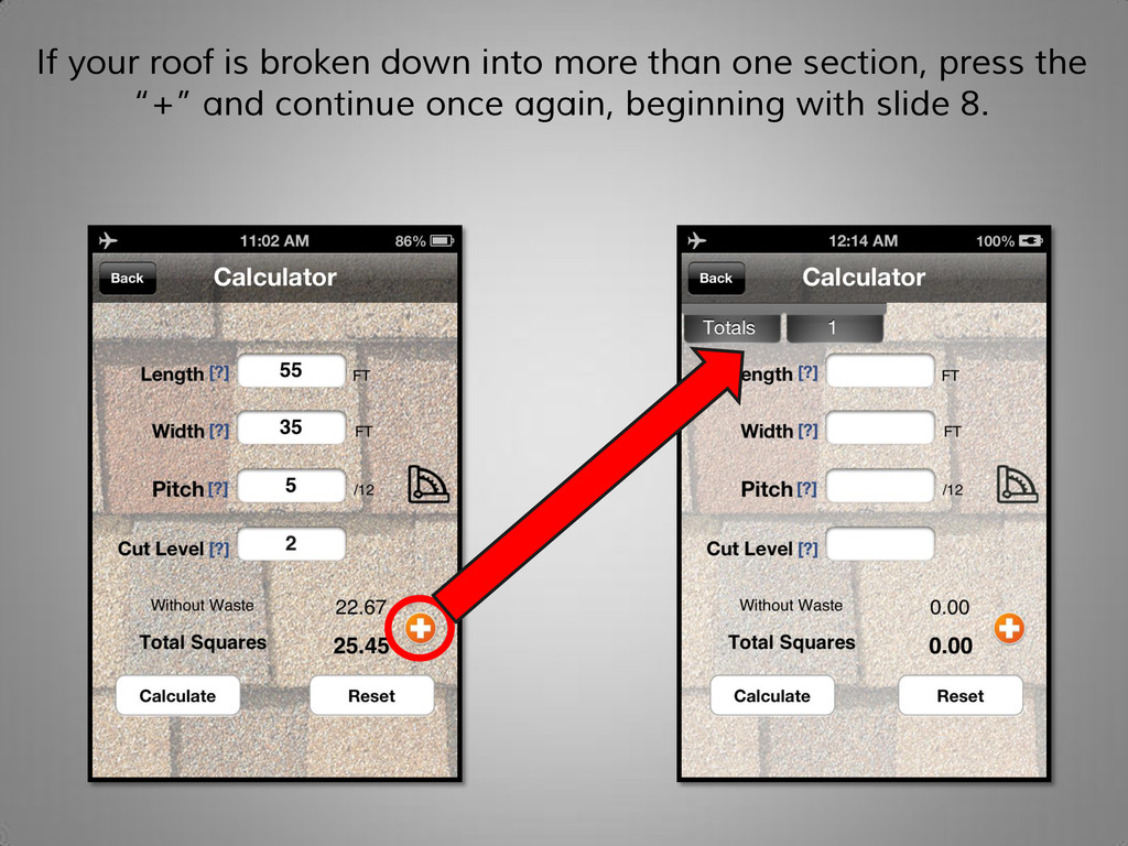 How To Estimate Roofs Using Pitch Gauge App Speaker Deck