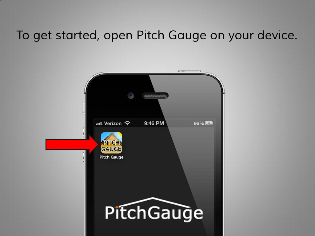 How To Estimate Roofs Using Pitch Gauge App Speaker Deck