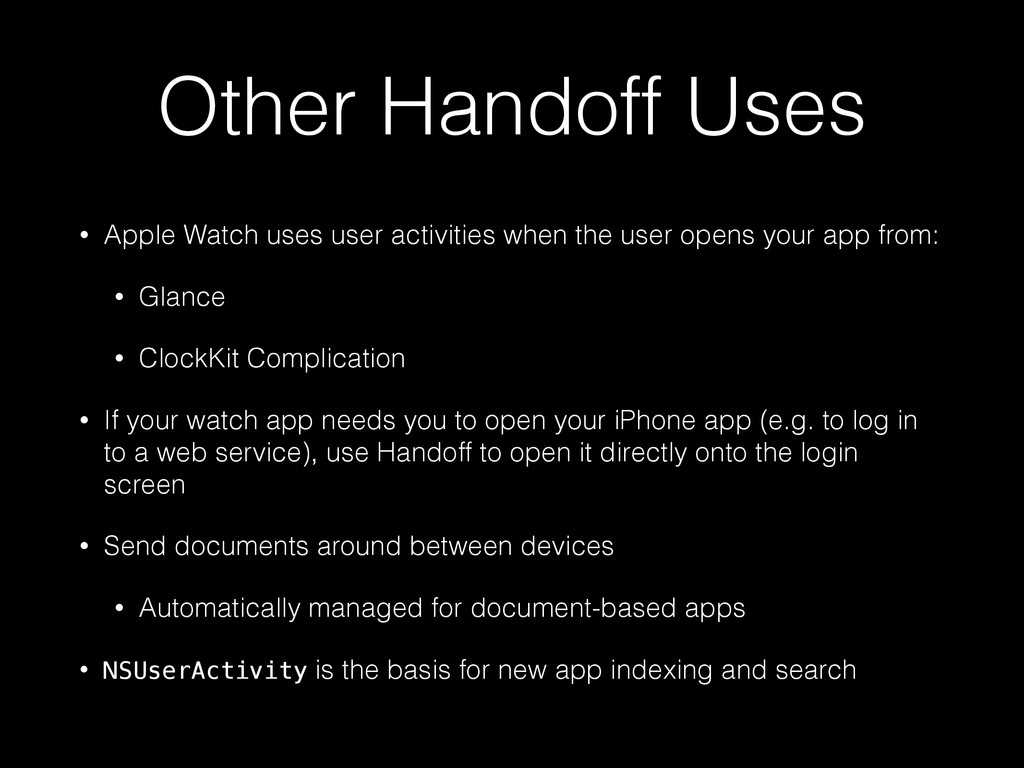 Making Apple Devices Work Together Speaker Deck