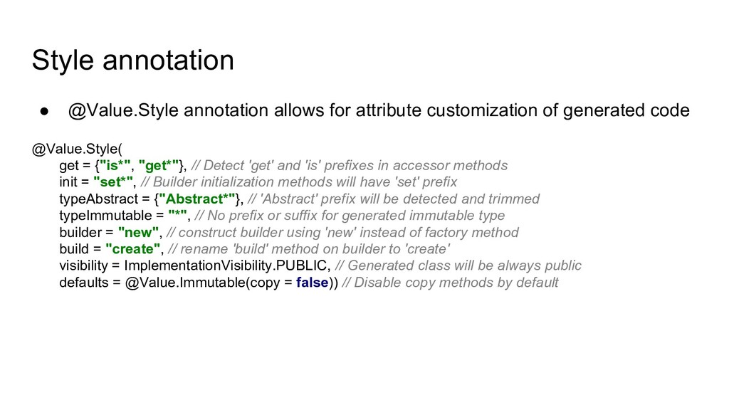 Immutability with Immutables Speaker Deck