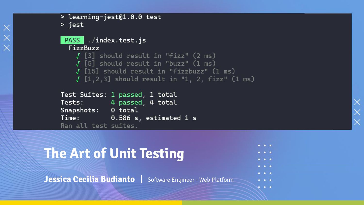 The Art of Unit Testing Speaker Deck