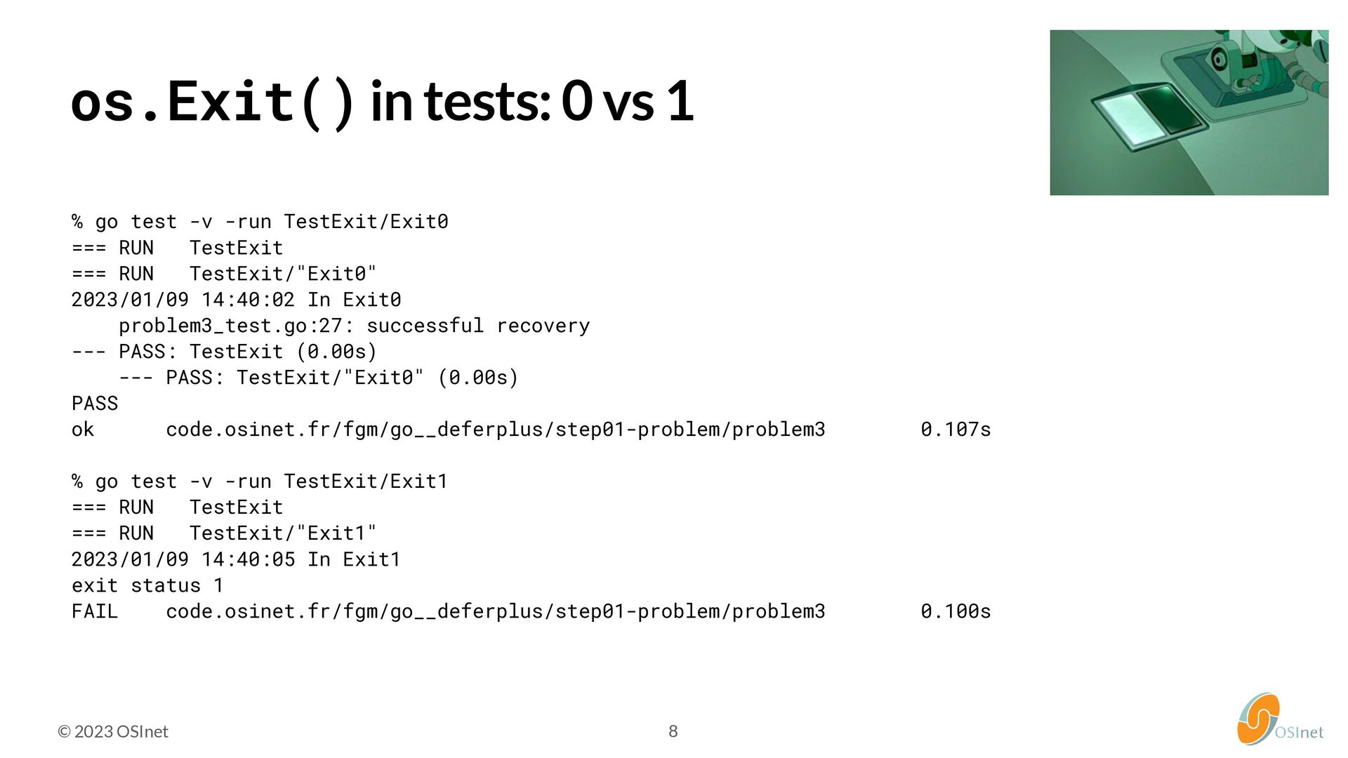 The end of_execution in Go code (DevoxxFR 2023) Speaker Deck