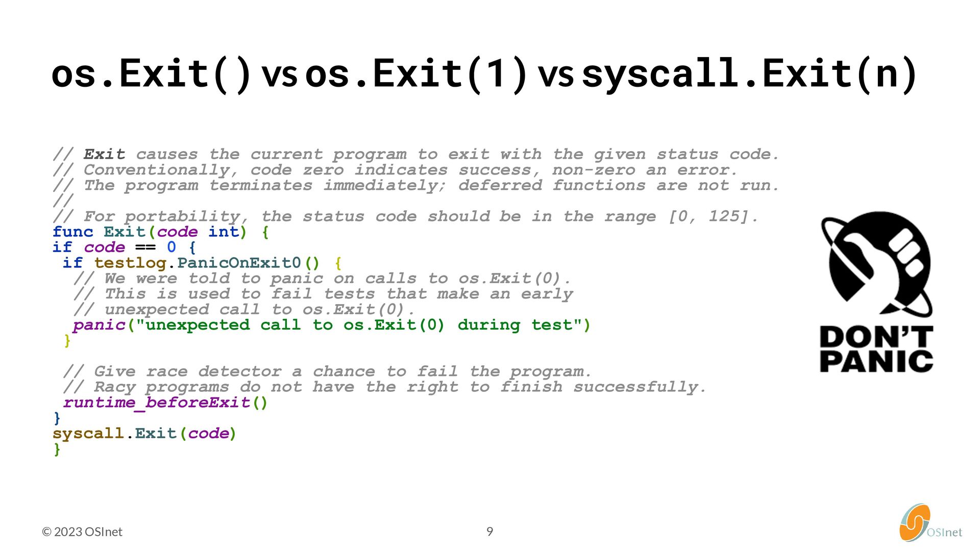 The end of_execution in Go code (DevoxxFR 2023) Speaker Deck