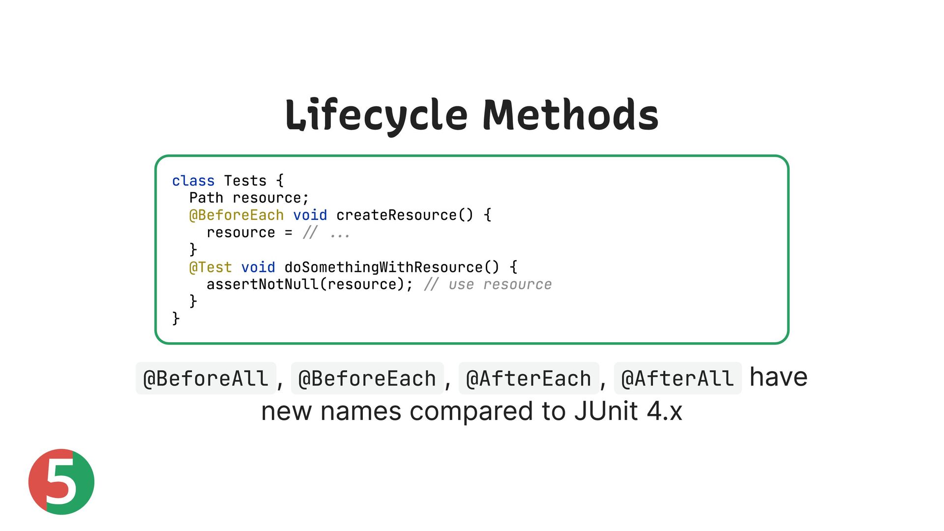 Meet the JUnit Team in Person! Speaker Deck