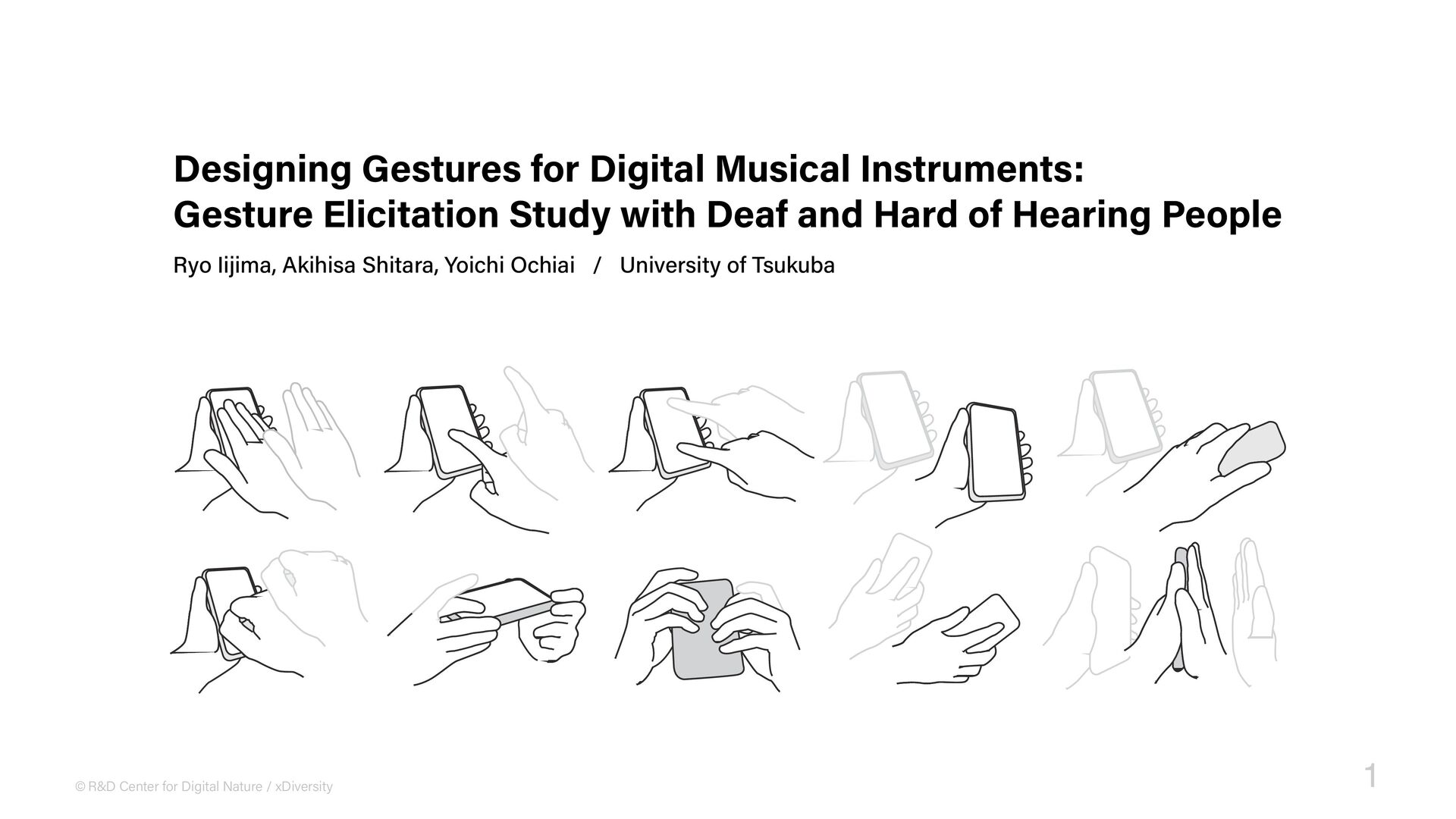Designing Gestures for Digital Musical Instruments Gesture Elicitation