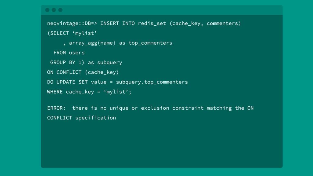 Postgres & Redis Sitting In a Tree Speaker Deck