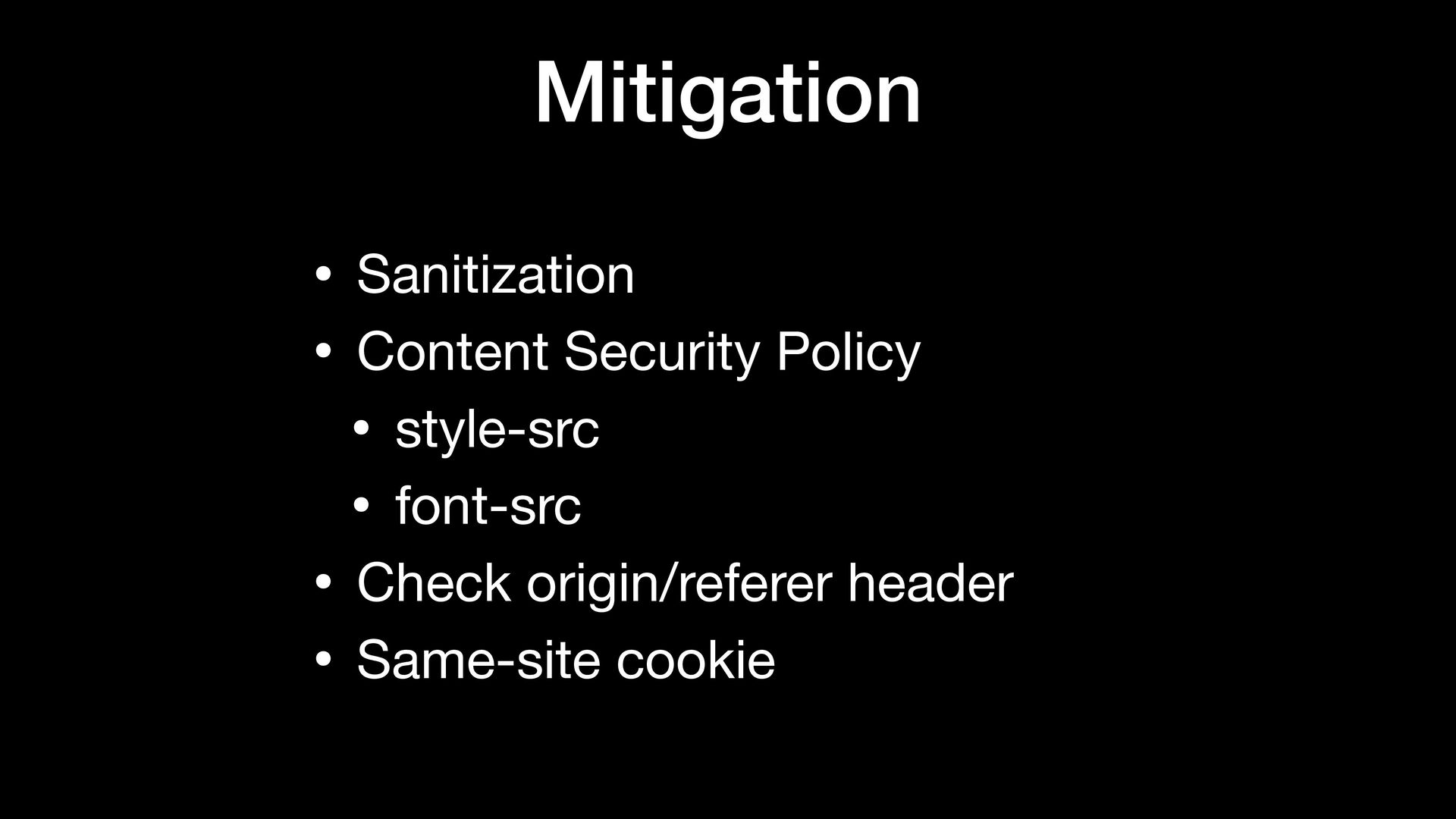 Attacking web without JS CSS injection Speaker Deck