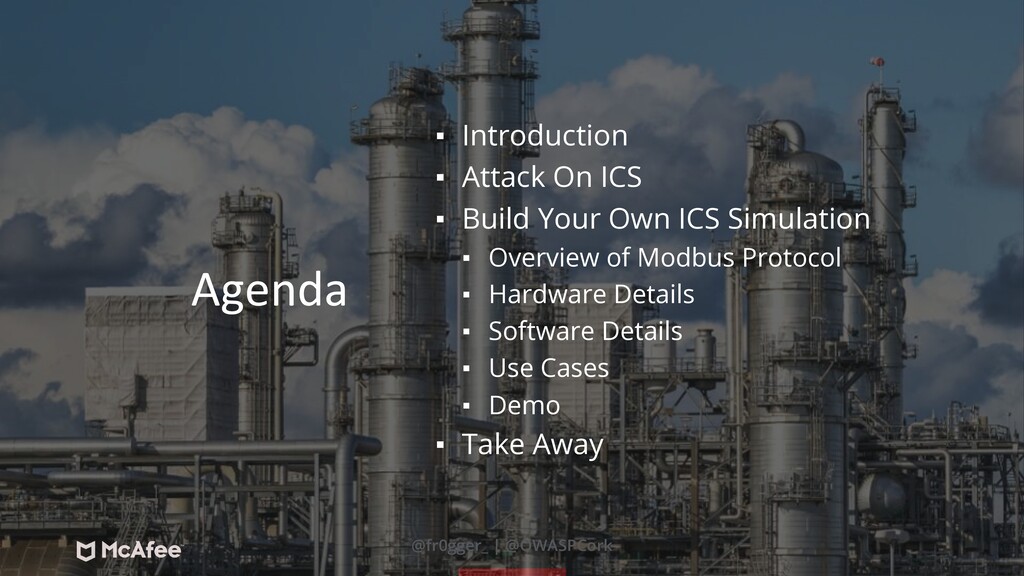 Industrial Control System Simulation Speaker Deck