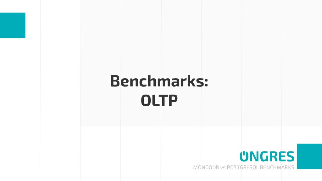 MongoDB vs PostgreSQL Performance Speaker Deck