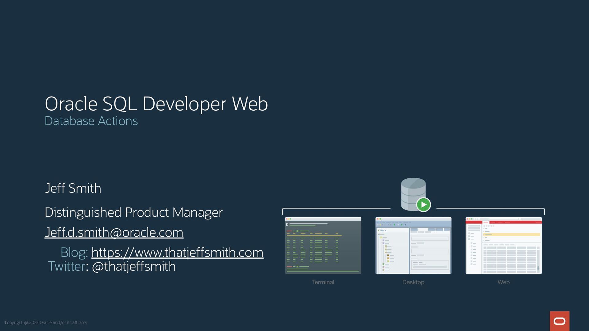 Oracle SQL Developer  2022 Features Speaker Deck