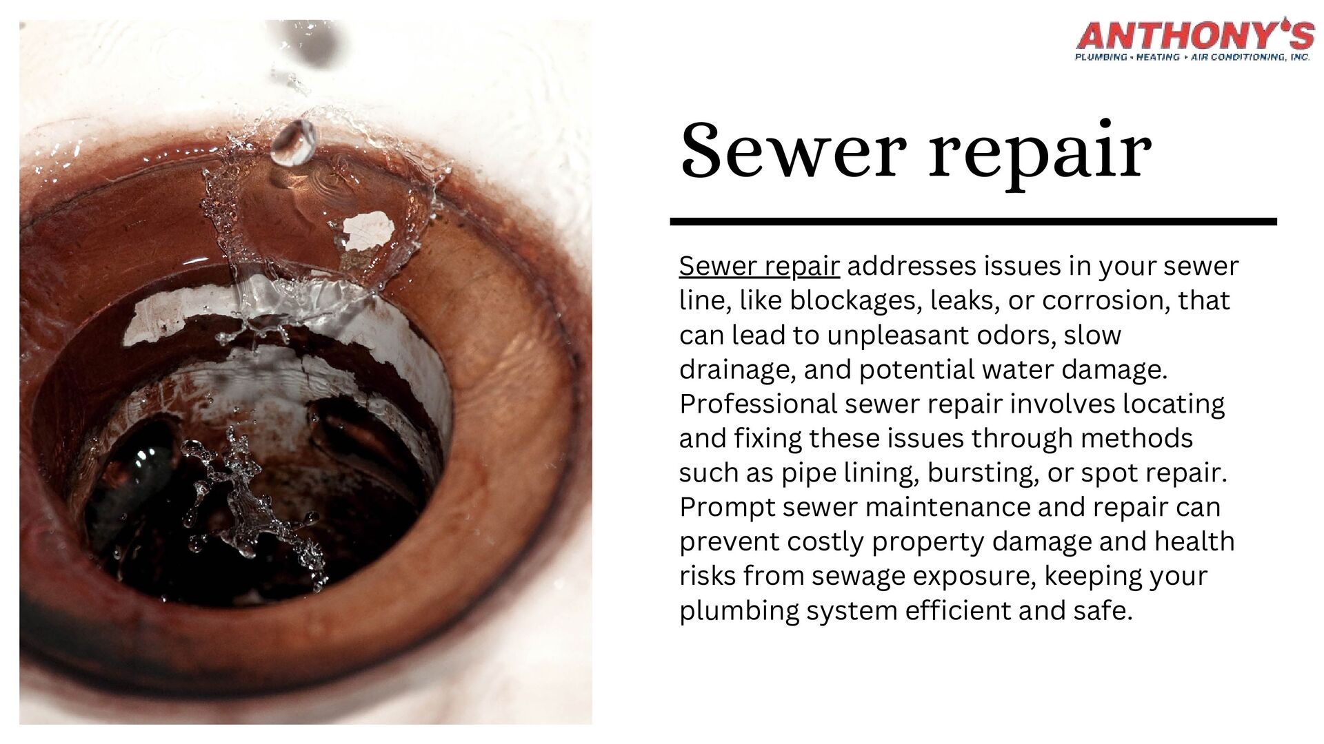 Expert Plumbing, Heating & AC Repair Anthony’s Central NJ Speaker Deck