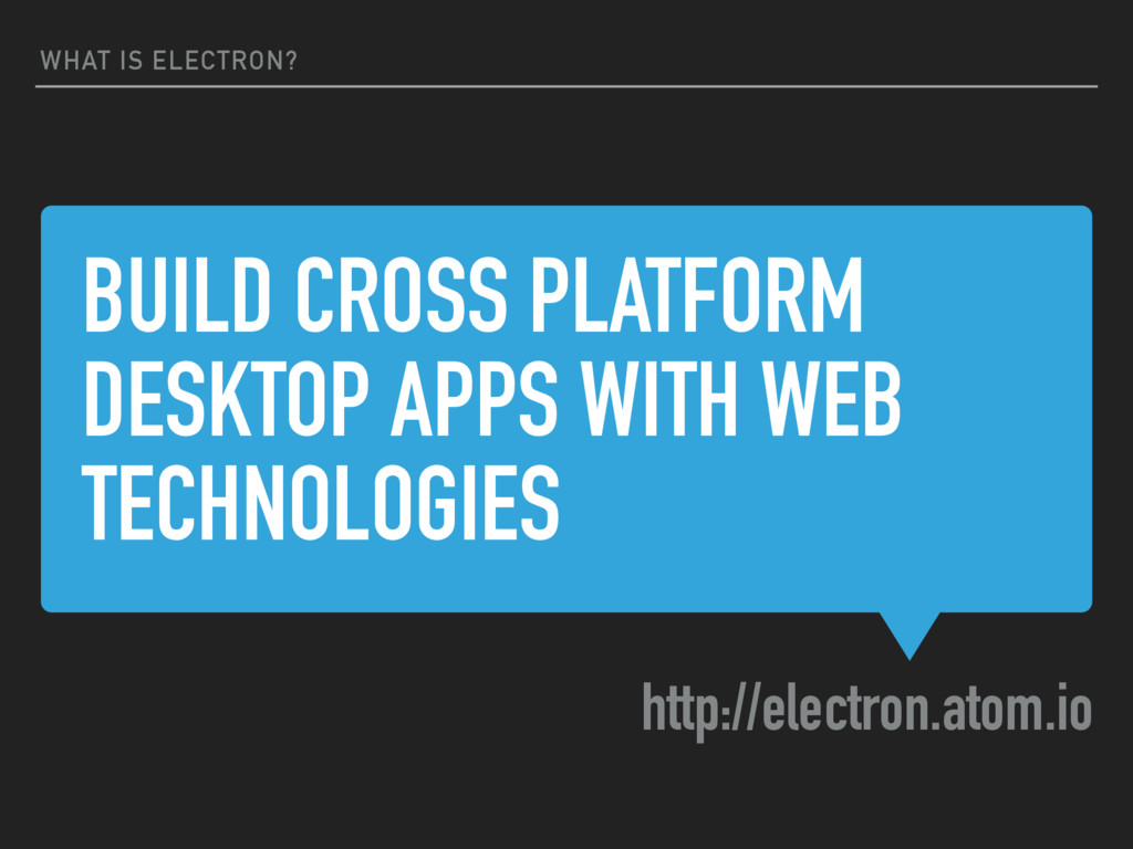 10 things to know about Electron Speaker Deck