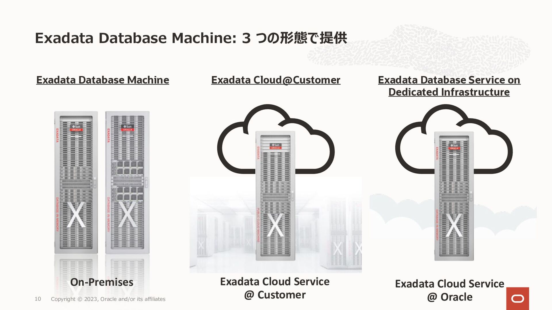 Exadata Database Service on Dedicated Infrastructure X9M / Exadata