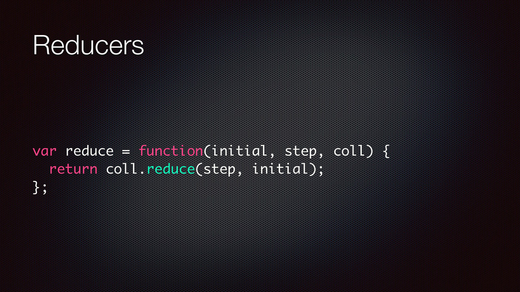 Transducers in JavaScript Speaker Deck