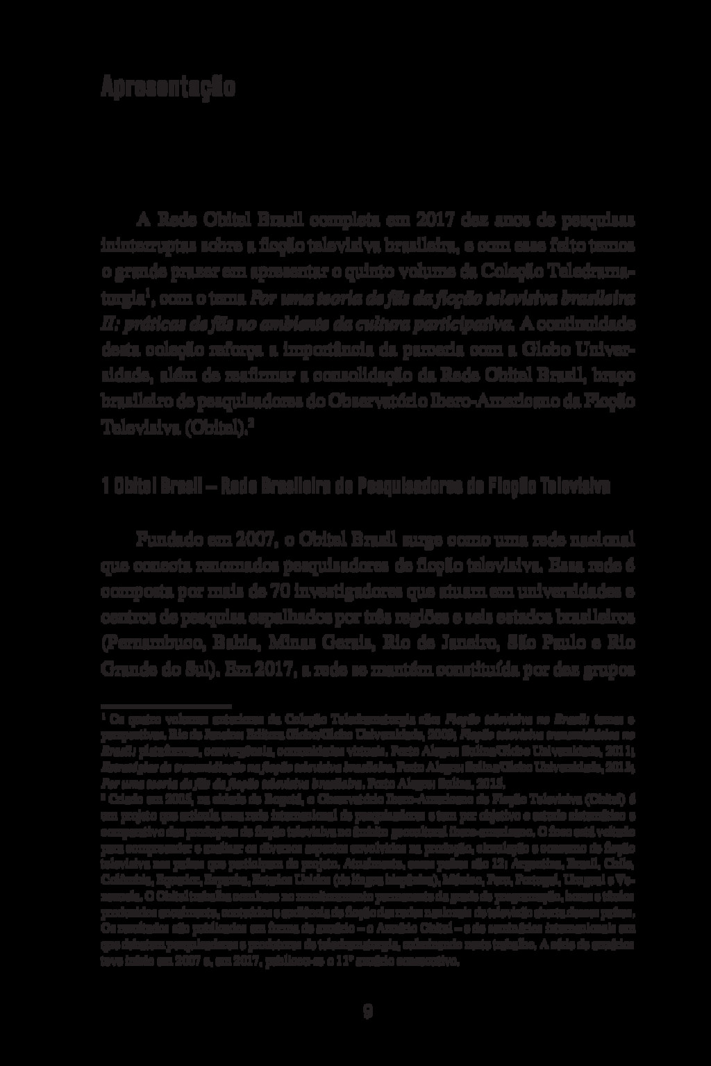 V LIVRO OBITEL BRASIL - 2017 - Speaker Deck