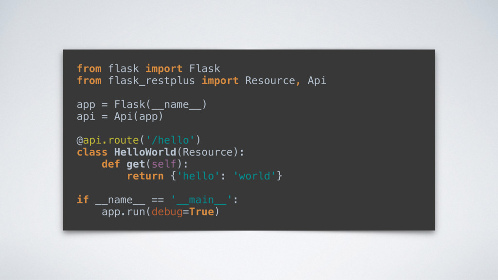Building beautiful REST APIs with Flask, Swagger UI and FlaskRESTPlus