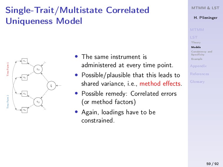 Multitrait Multimethod and Latent StateTrait Analysis Speaker Deck
