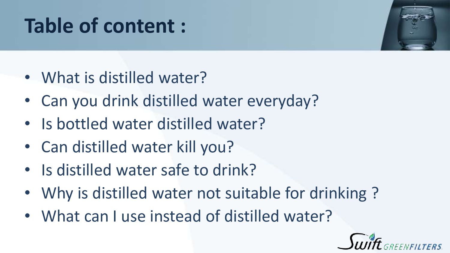 Can you drink distilled water Can distilled water kill you