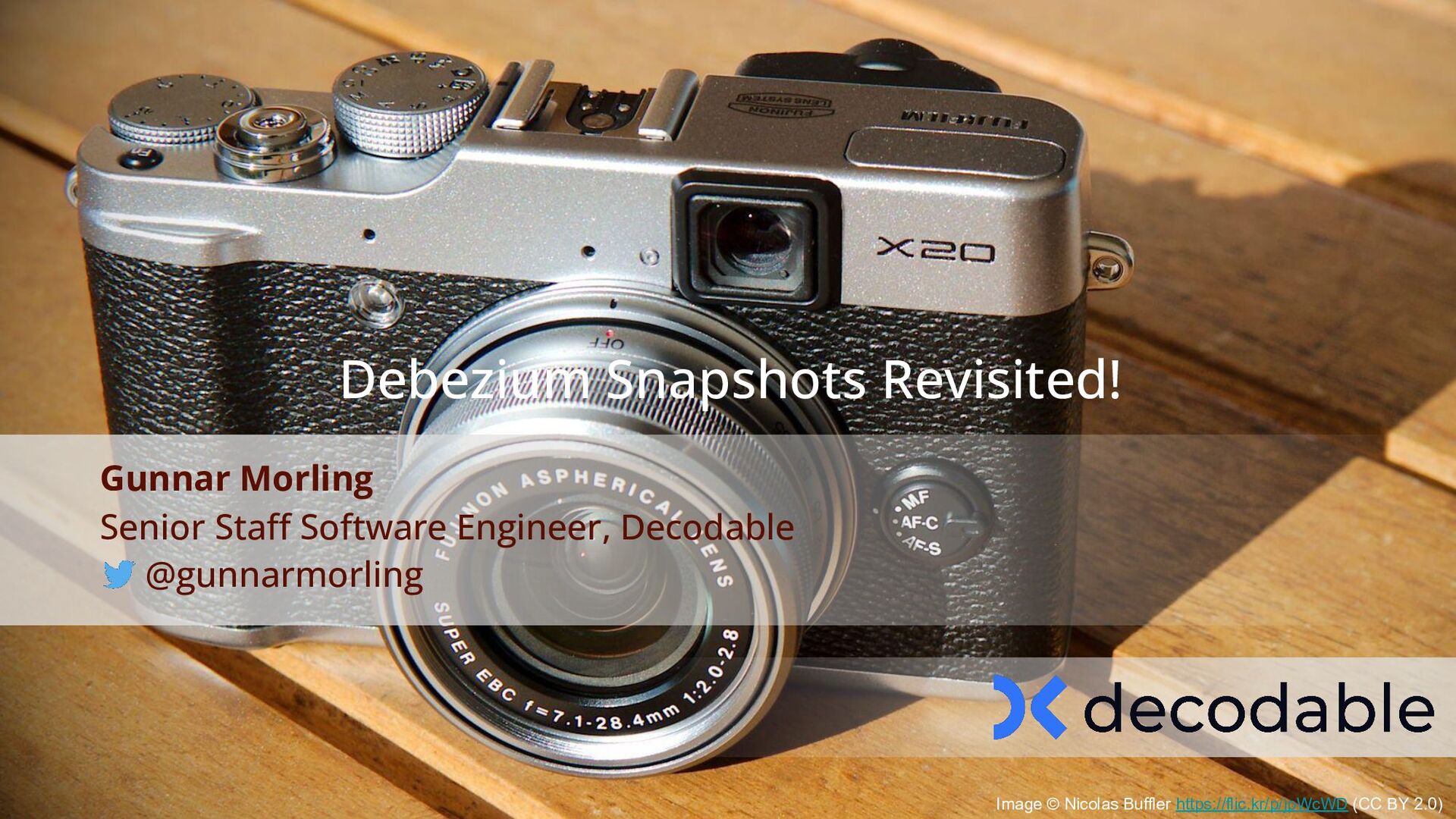 Debezium Snapshots Revisited! (Current '23) Speaker Deck