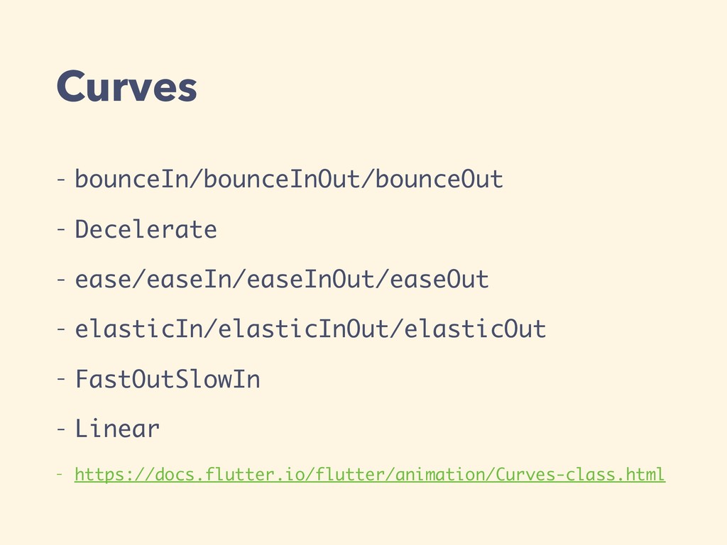 Flutter Animations First Step Speaker Deck