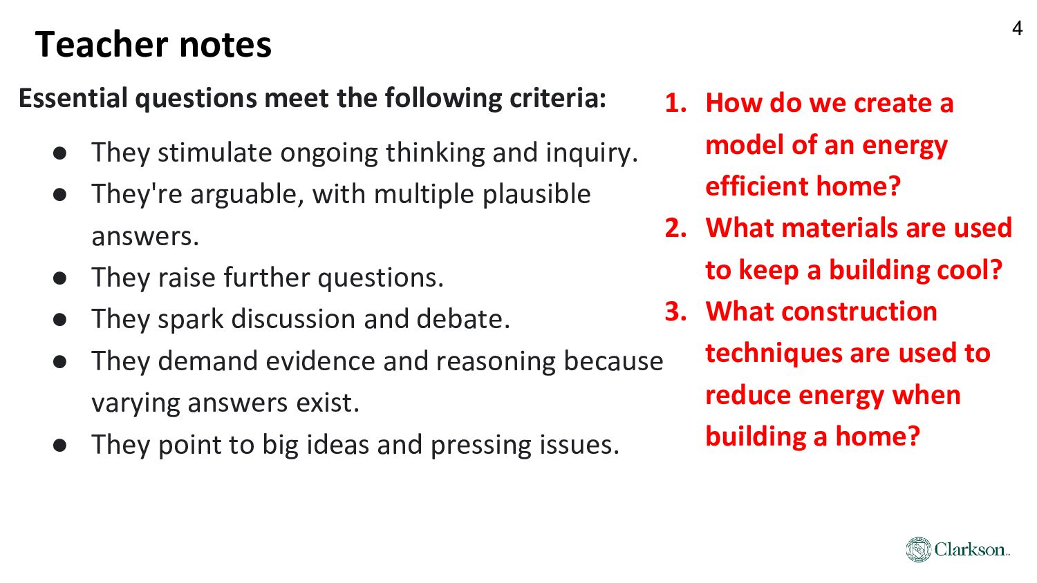 Construct a Model of an Energy Efficient Home Speaker Deck