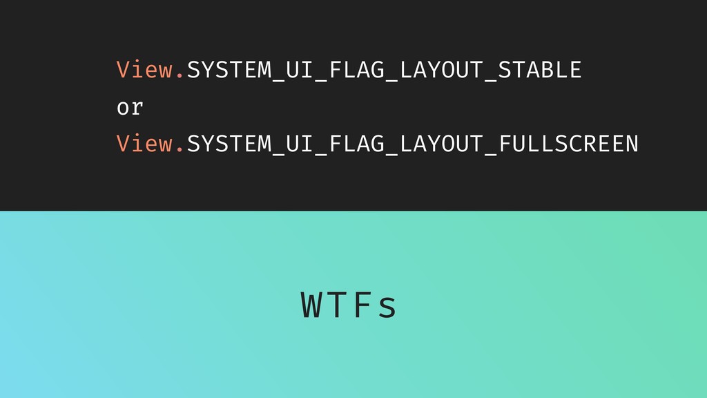 a master window fitter (Droidcon London 2017) Speaker Deck