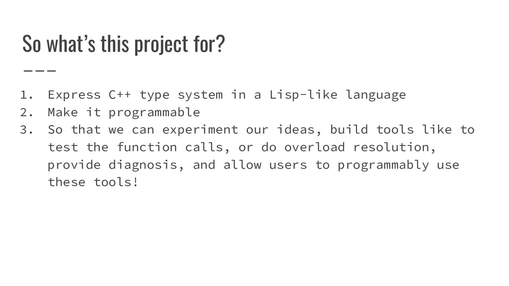 C++ Overload Resolution Simulator A First Step Speaker Deck