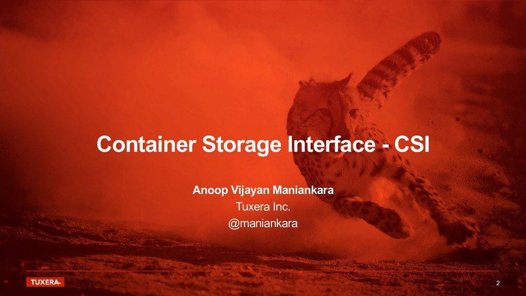 Implementing Container Storage Interface (CSI) for MooseFS Speaker Deck