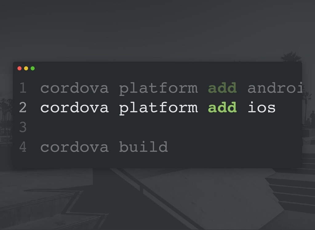 Cross Platform Apps with Cordova, Electron and Angular Speaker Deck